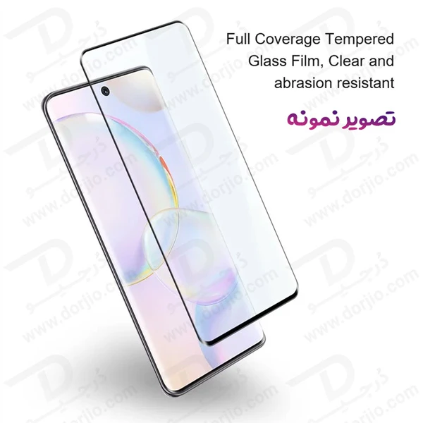  خرید گلس فول چسب Edge تمام صفحه Xiaomi 12 Pro مارک KUSA