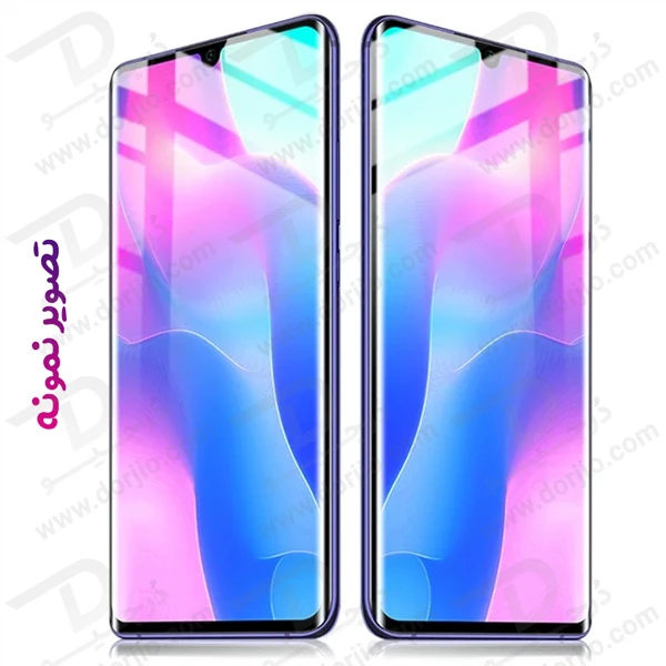 خرید گلس فول چسب Edge تمام صفحه Xiaomi Mi CC9 Pro مارک KUSA