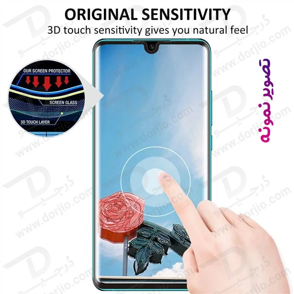  خرید گلس فول چسب Edge تمام صفحه Xiaomi Mi Note 10 Lite مارک KUSA