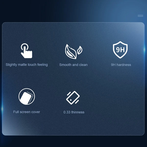 خرید گلس مات تمام صفحه iPhone 16e مارک نیلکین مدل FogMirror Matte