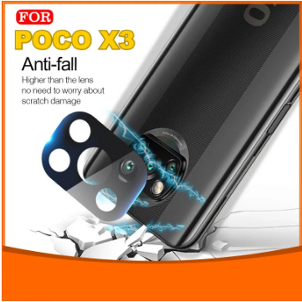 محافظ لنز Poco X3 NFC مدل 3D