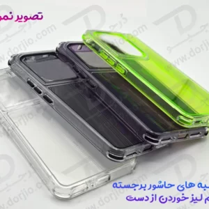 کریستال کاور دولایه ژله ای رنگی iPhone 11 مارک Space