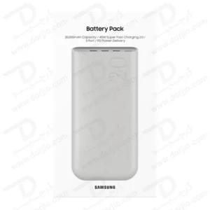 خرید پاور بانک اصلی سامسونگ مدل EB-P4520 با ظرفیت 20000 میلی‌آمپر و توان 45 وات