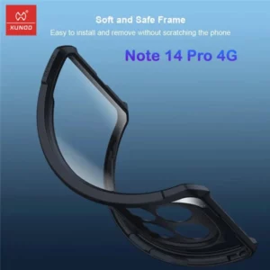 خرید کریستال شیلد شفاف Xiaomi Redmi Note 14 Pro 4G مارک XUNDD سری Beatle