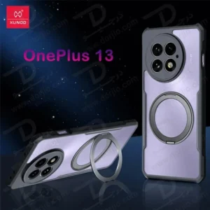 خرید گارد شفاف رینگ استند 360 درجه مگ سیف OnePlus 13 مارک XUNDD سری Beatle Rotatable