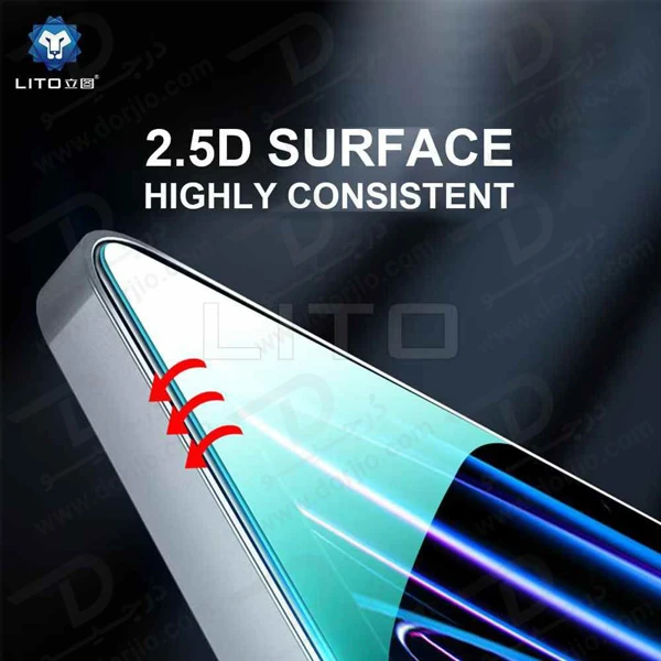 خرید گلس شیشه ای شفاف با ابزار نصب تبلت iPad Pro 11 2024 مارک LITO