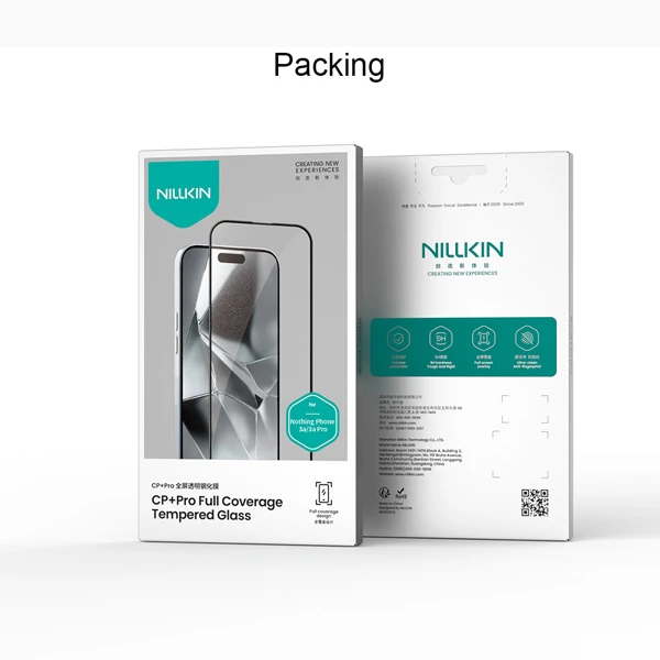 خرید گلس شیشه ای Nothing Phone 3a مارک نیلکین مدل CP+PRO