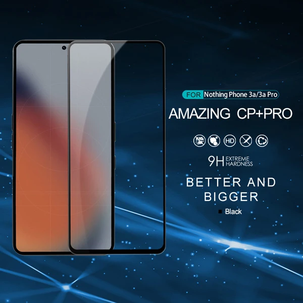 خرید گلس شیشه ای Nothing Phone 3a مارک نیلکین مدل CP+PRO