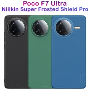 قاب ضد ضربه Xiaomi Poco F7 Ultra مارک نیلکین مدل Super Frosted Shield Pro