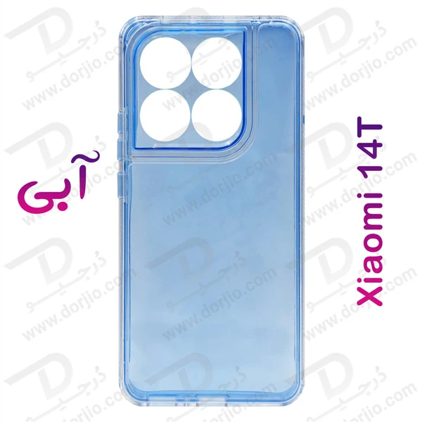 کریستال کاور دولایه ژله ای رنگی Xiaomi 14T مارک Space