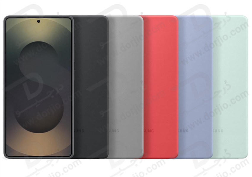 خرید قاب سیلیکونی اورجینال Samsung Galaxy S25 Ultra مدل Silicone