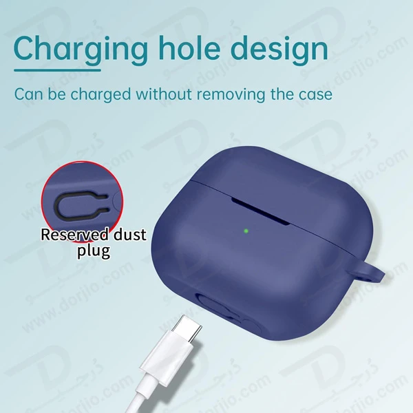 خرید قاب سیلیکونی گیره دار هندزفری Samsung Galaxy Buds3 Pro خرید قاب سیلیکونی گیره دار هندزفری Samsung Galaxy Buds3 Pro