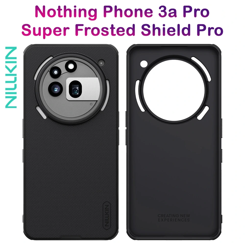 قاب ضد ضربه Nothing Phone 3a Pro مارک نیلکین مدل Super Frosted Shield Pro