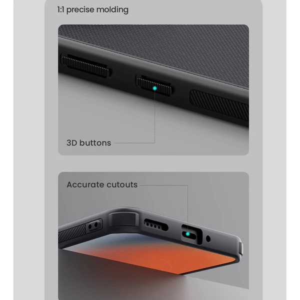 خرید قاب ضد ضربه مگنتی Nothing Phone 3a Pro مارک نیلکین مدل Super Frosted Shield Pro Magnetic