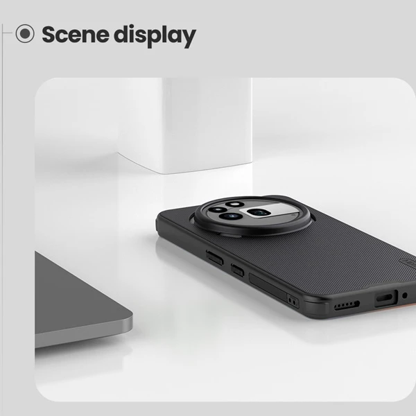 خرید قاب ضد ضربه مگنتی Nothing Phone 3a Pro مارک نیلکین مدل Super Frosted Shield Pro Magnetic