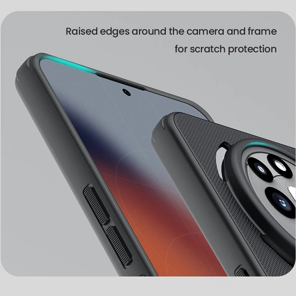 خرید قاب ضد ضربه مگنتی Nothing Phone 3a Pro مارک نیلکین مدل Super Frosted Shield Pro Magnetic