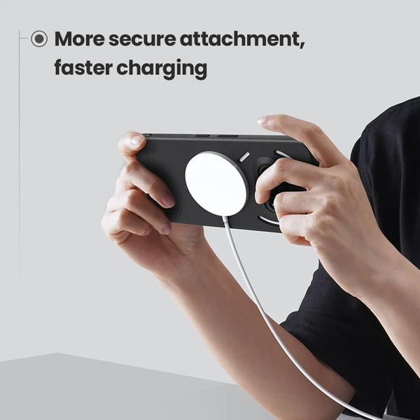 خرید قاب ضد ضربه مگنتی Nothing Phone 3a Pro مارک نیلکین مدل Super Frosted Shield Pro Magnetic