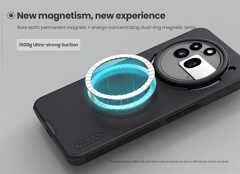 خرید قاب ضد ضربه مگنتی Nothing Phone 3a Pro مارک نیلکین مدل Super Frosted Shield Pro Magnetic