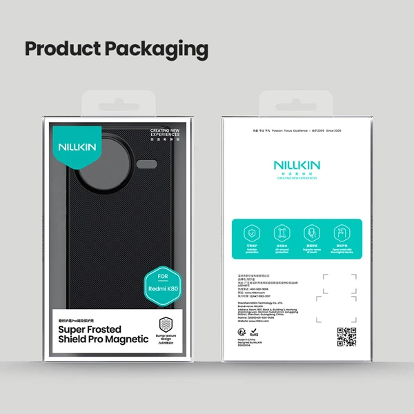 قاب ضد ضربه مگنتی Xiaomi Poco F7 Pro مارک نیلکین مدل Super Frosted Shield Pro Magnetic قاب ضد ضربه مگنتی Xiaomi Poco F7 Pro مارک نیلکین مدل Super Frosted Shield Pro Magnetic