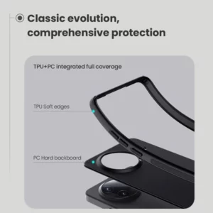 قاب ضد ضربه مگنتی Xiaomi Poco F7 Pro مارک نیلکین مدل Super Frosted Shield Pro Magnetic