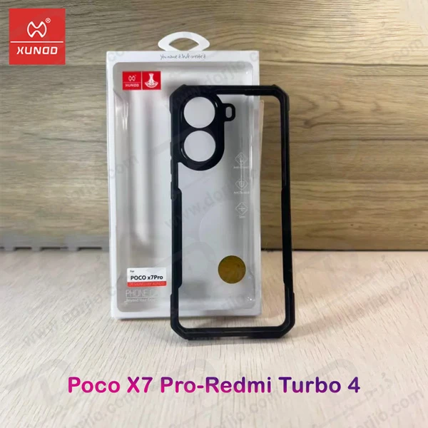 خرید کریستال شیلد شفاف Xiaomi Poco X7 Pro مارک XUNDD سری Beatle