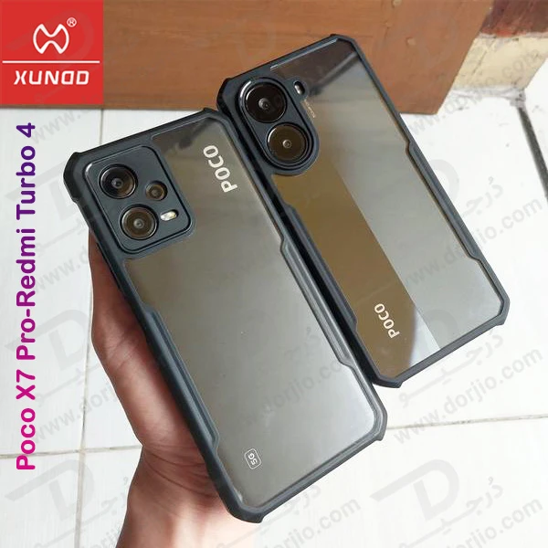 خرید کریستال شیلد شفاف Xiaomi Poco X7 Pro مارک XUNDD سری Beatle