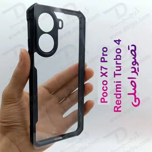 خرید کریستال شیلد شفاف Xiaomi Poco X7 Pro مارک XUNDD سری Beatle