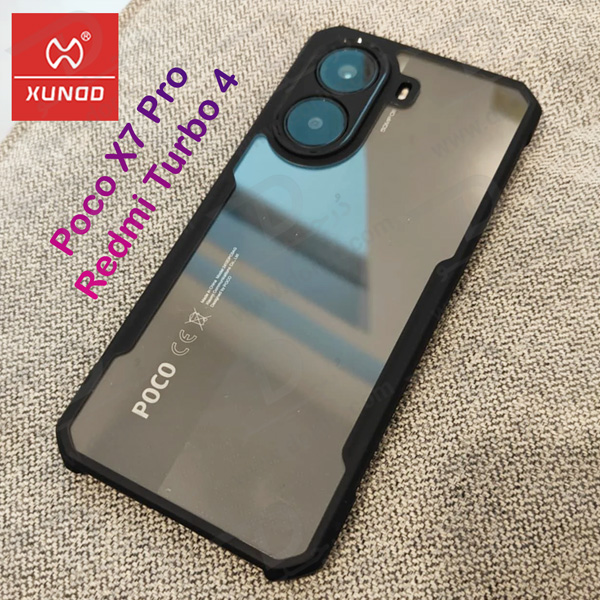 خرید کریستال شیلد شفاف Xiaomi Redmi Turbo 4 مارک XUNDD سری Beatle