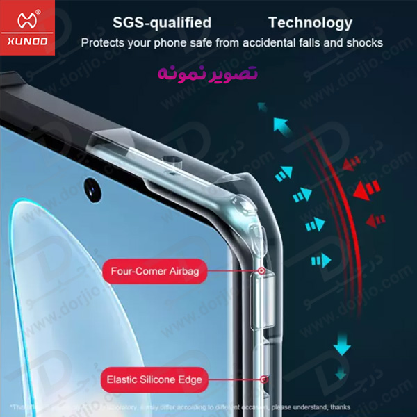 خرید کریستال شیلد شفاف Xiaomi Redmi Turbo 4 مارک XUNDD سری Beatle