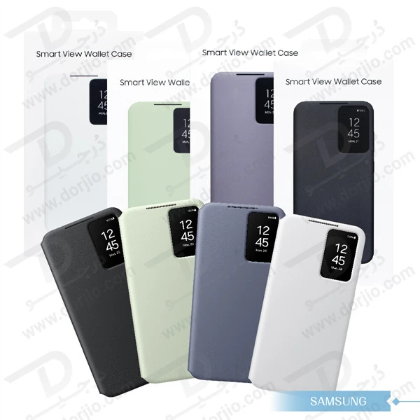 خرید کیف هوشمند اورجینال Samsung Galaxy S24 Plus مدل Smart View Wallet