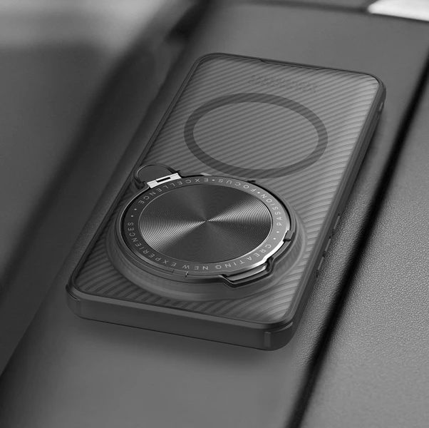 خرید گارد مگ سیف نیمه شفاف کمرا استند Xiaomi 15 Ultra مارک نیلکین مدل Camshield Prop Clear