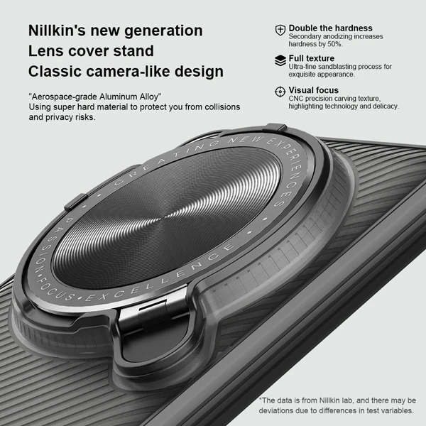 خرید گارد نیمه شفاف کمرا استند Xiaomi 15 Ultra مارک نیلکین مدل Camshield Prop Clear خرید گارد نیمه شفاف کمرا استند Xiaomi 15 Ultra مارک نیلکین مدل Camshield Prop Clear