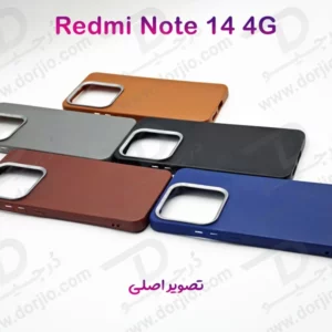 خرید گارد ژله ای طرح چرم Xiaomi Redmi Note 14 4G