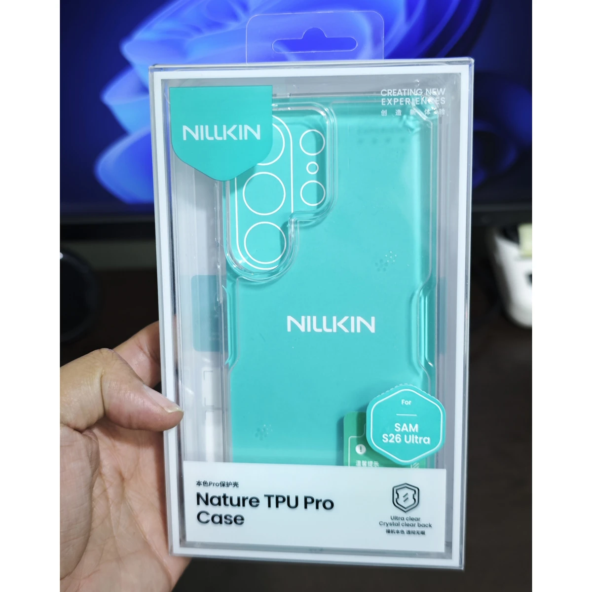 قاب شفاف Samsung Galaxy S26 Ultra مارک نیلکین مدل Nature TPU Pro قاب شفاف Samsung Galaxy S26 Ultra مارک نیلکین مدل Nature TPU Pro