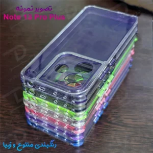 کریستال کاور دولایه ژله ای رنگی Xiaomi Redmi Note 13 Pro Plus مارک Space