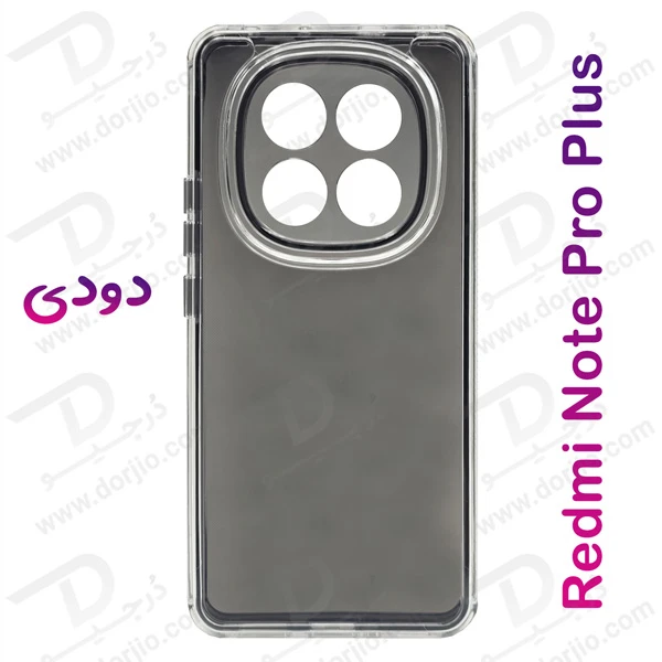 کریستال کاور دولایه ژله ای رنگی Xiaomi Redmi Note 14 Pro Plus مارک Space