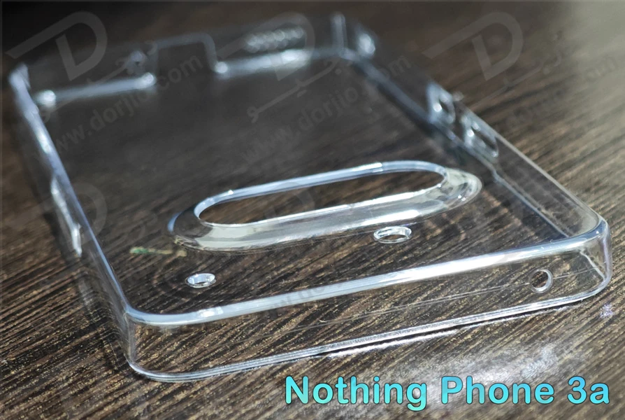 خرید قاب شفاف تمام کریستالی Nothing Phone 3a مارک LEXOM