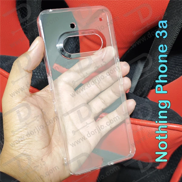 خرید قاب شفاف تمام کریستالی Nothing Phone 3a مارک LEXOM
