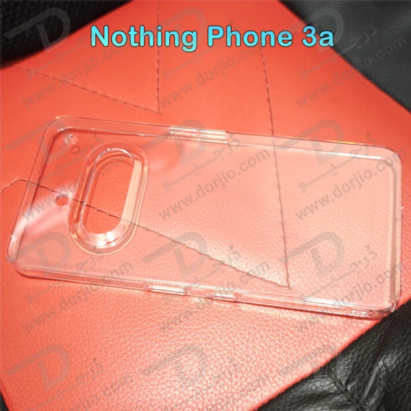 خرید قاب شفاف تمام کریستالی Nothing Phone 3a مارک LEXOM