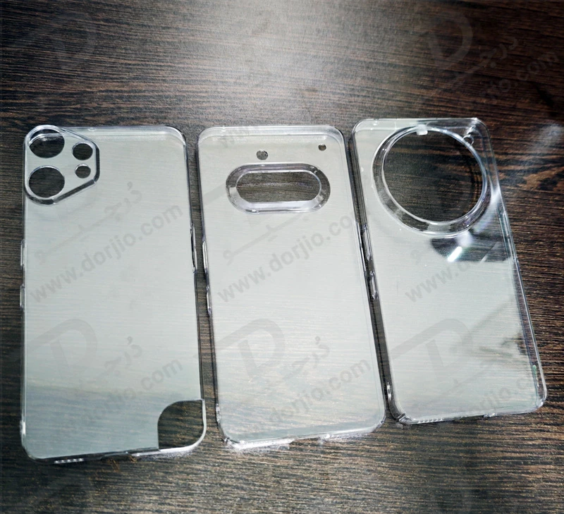 خرید قاب شفاف تمام کریستالی Nothing Phone 3a مارک LEXOM