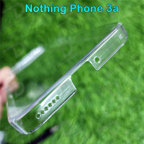 خرید قاب شفاف تمام کریستالی Nothing Phone 3a مارک LEXOM