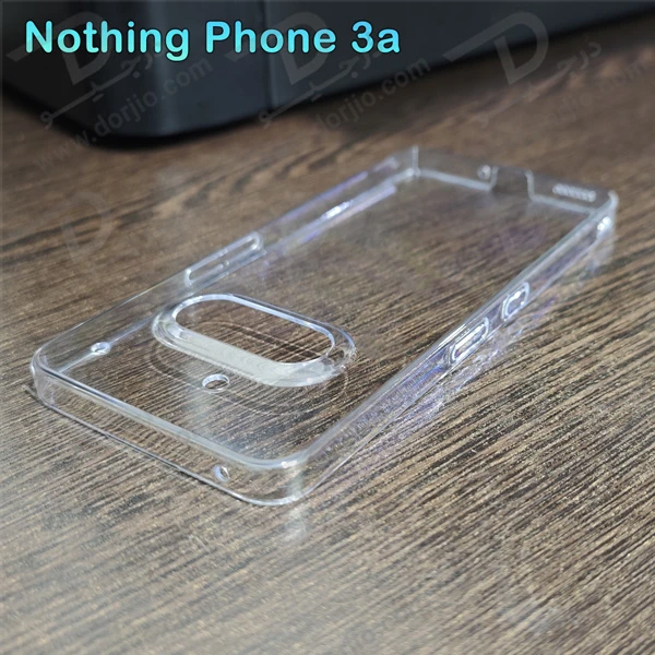 خرید قاب شفاف تمام کریستالی Nothing Phone 3a مارک LEXOM