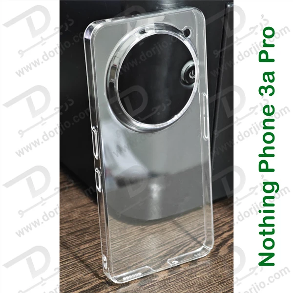 خرید قاب شفاف تمام کریستالی Nothing Phone 3a Pro مارک LEXOM
