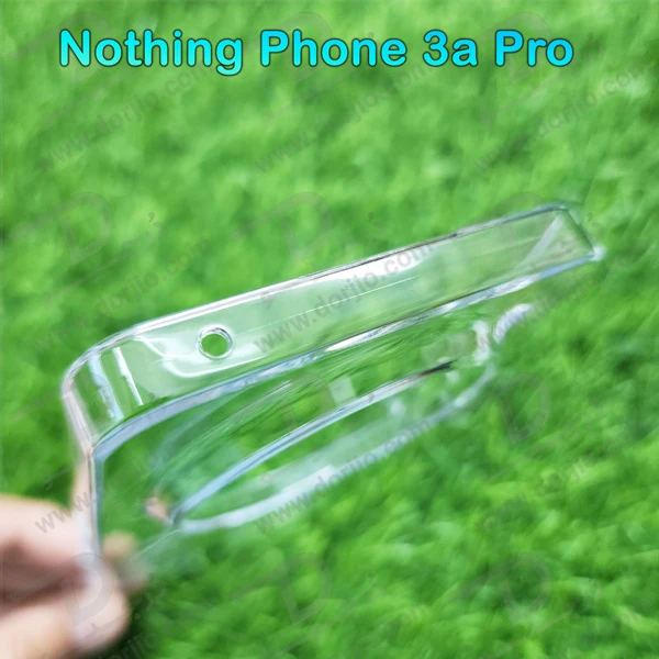 خرید قاب شفاف تمام کریستالی Nothing Phone 3a Pro مارک LEXOM