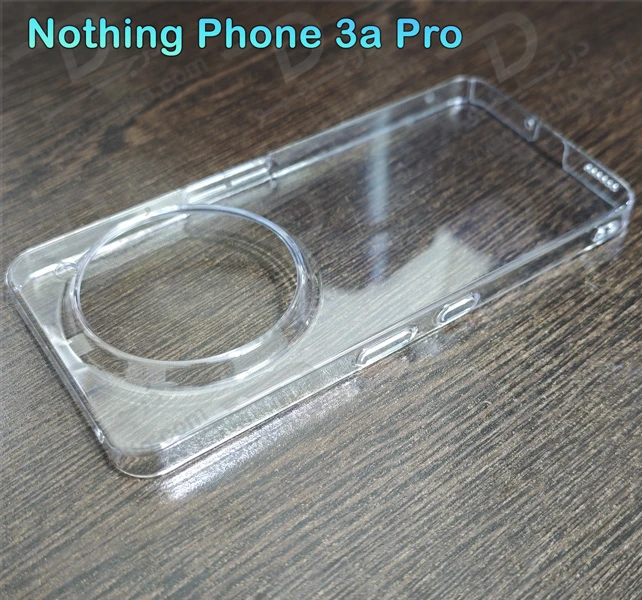 خرید قاب شفاف تمام کریستالی Nothing Phone 3a Pro مارک LEXOM