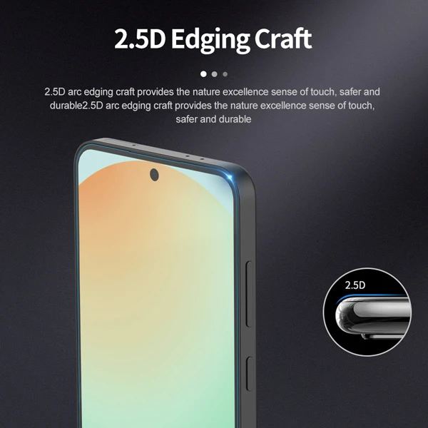 خرید محافظ صفحه نمایش شیشه ای Samsung Galaxy A56 مارک نیلکین مدل H+Pro