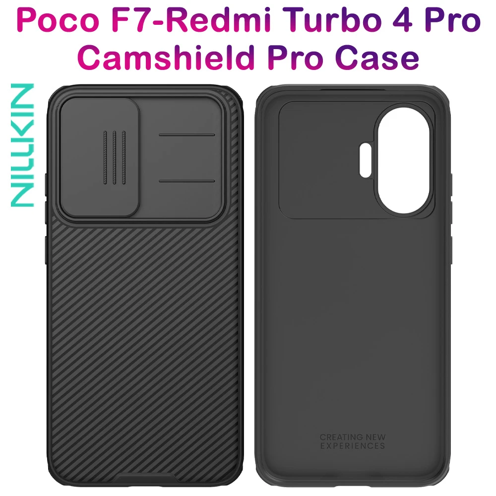 خرید گارد ضد ضربه Xiaomi Poco F7 مارک نیلکین مدل Camshield Pro