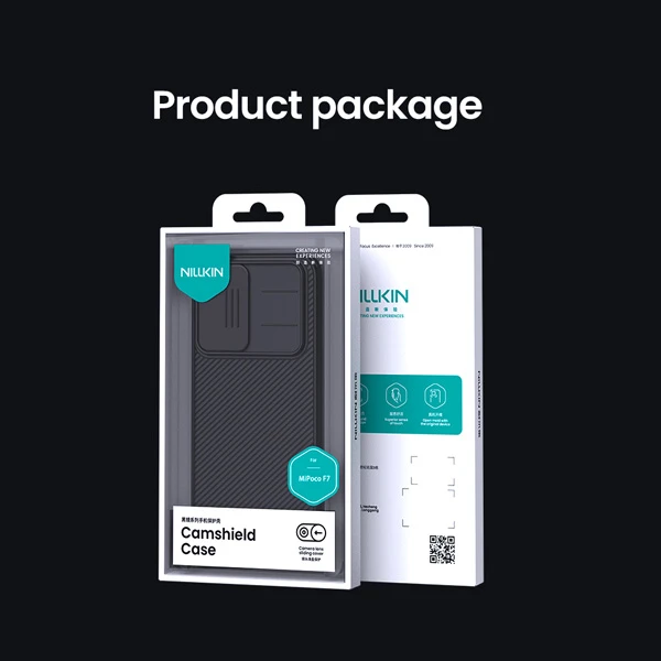 خرید گارد ضد ضربه Xiaomi Poco F7 مارک نیلکین مدل Camshield Pro