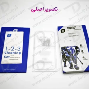 گلس شفاف تمام صفحه iPhone 17 Pro Max مارک LANBI