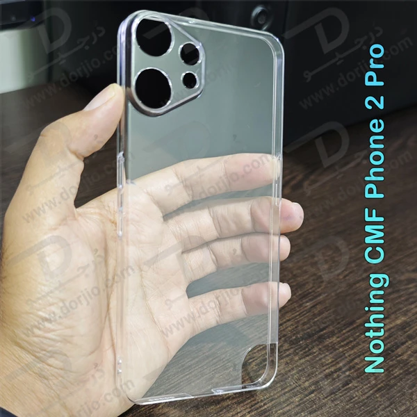 خرید قاب شفاف تمام کریستالی Nothing CMF Phone 2 Pro مارک LEXOM